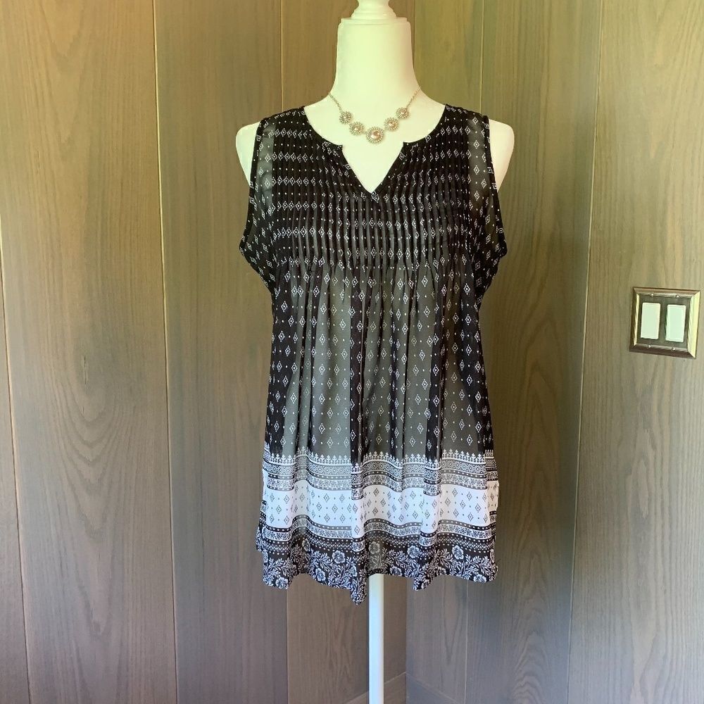 ZAC & Rachel Sleeveless Blouse M